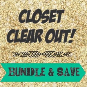 💕CLOSET CLEAROUT!!!!!!💕